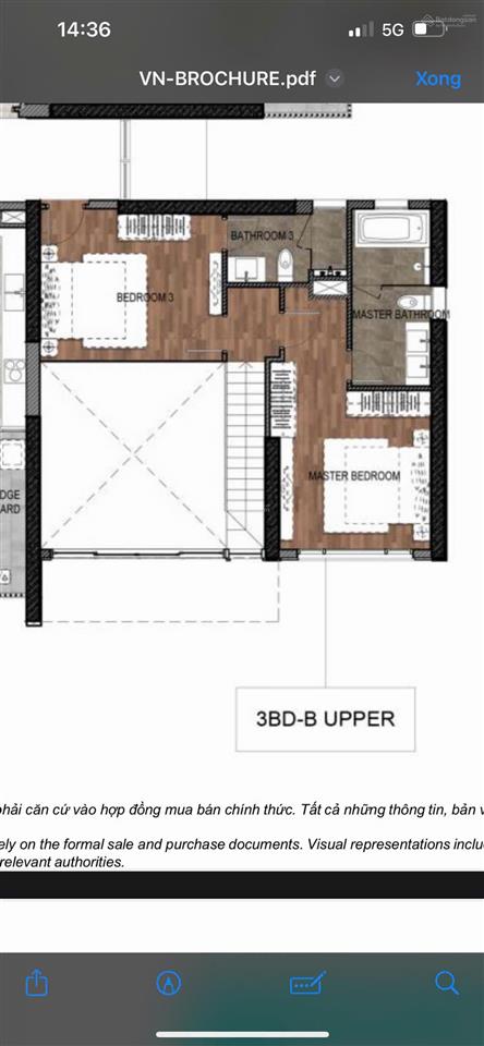 The infinity (hàng hiếm) 146m2 3pn 3wc nhà thô (căn duplex giá rẻ ở dự án)