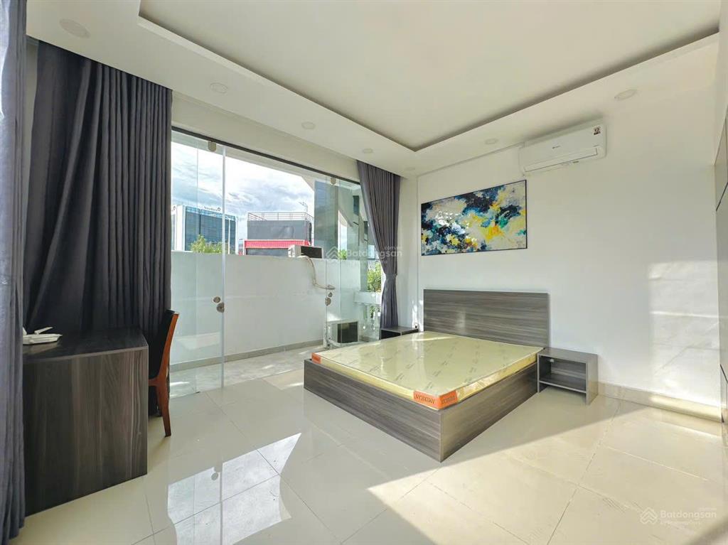 Cho thuê căn 1pn bancol trần não  quận 2  full nội thất chỉ cần xách vali vào ở