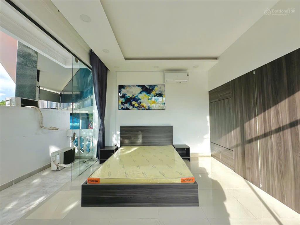 Cho thuê căn 1pn bancol trần não  quận 2  full nội thất chỉ cần xách vali vào ở
