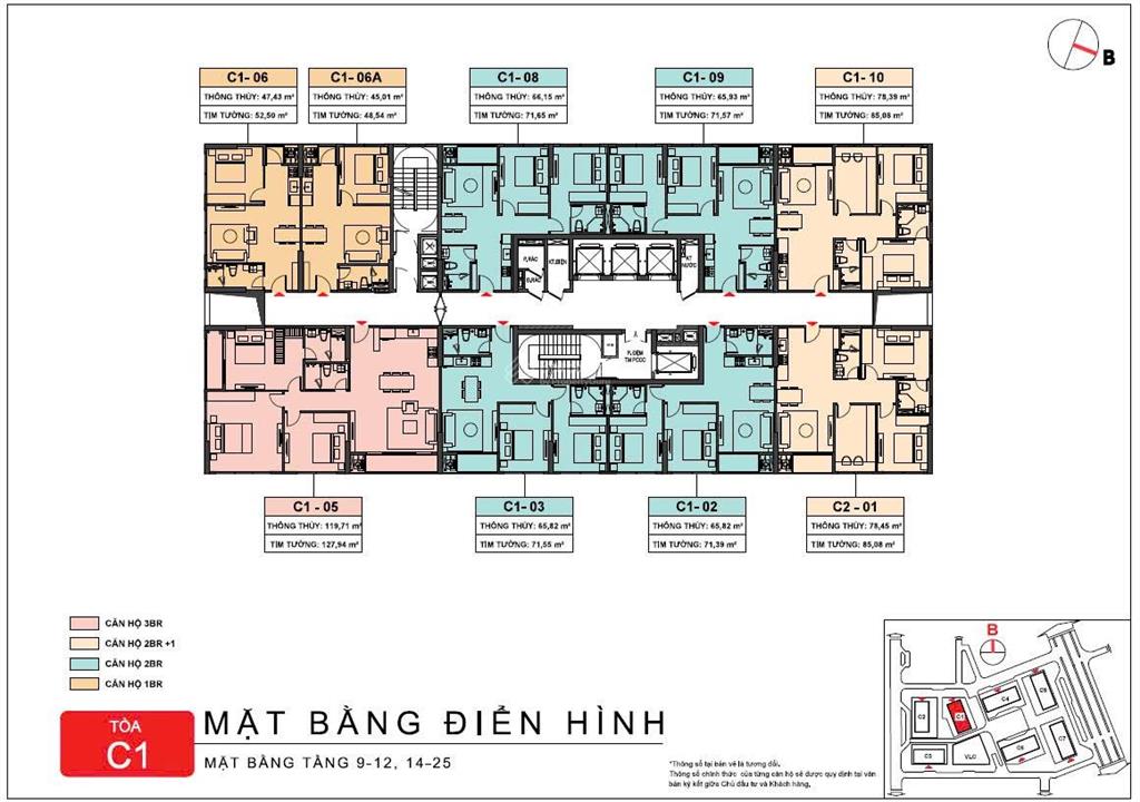 Đơn giá chỉ 78tr/m2 cho căn hộ siêu hot tại capital square, 5,2 tỷ, 66m2, 2pn ngay cầu sông hàn đn