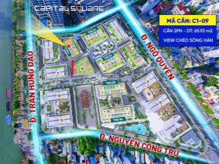 Duy nhất căn 2 ngủ rẻ nhất tại thị trường căn hộ trung tâm ngay sông hàn  capital square | ck 12%