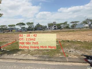 Bán đất tại hoàng minh mạng, hòa hải, q. ngũ hành sơn, 5 tỷ vnd, 115m2, uy tín