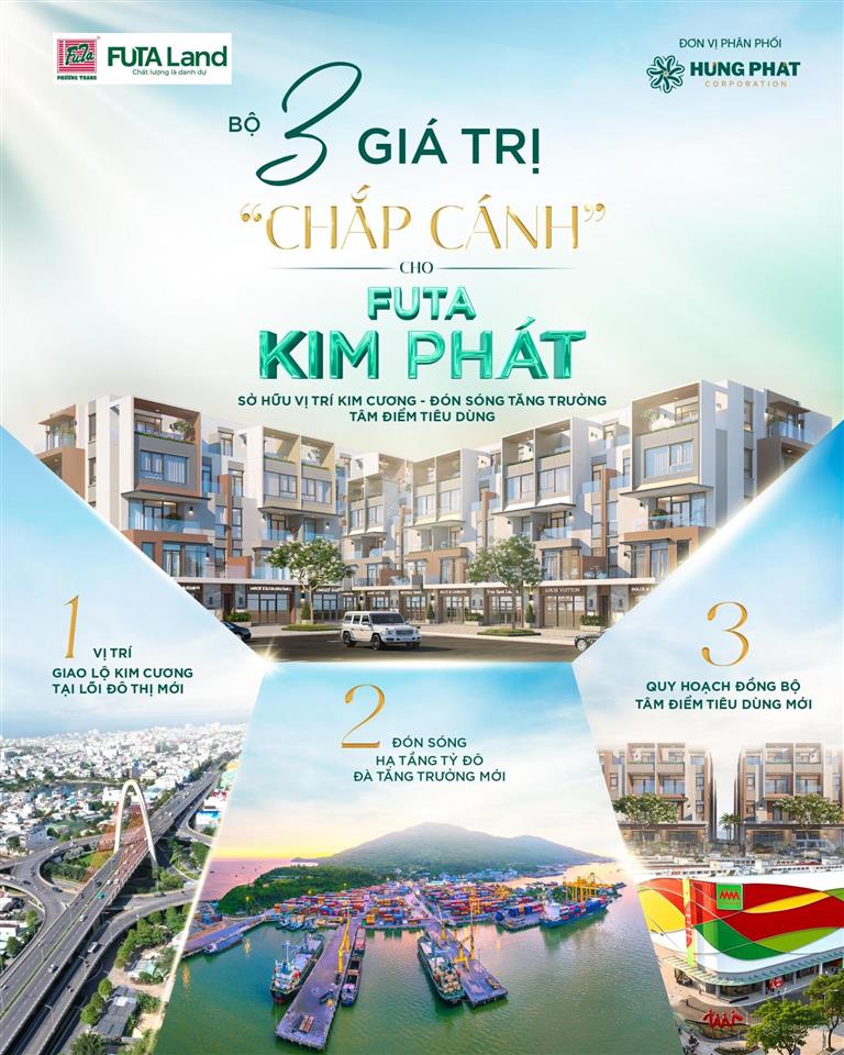 Bán shophouse futa kim phát, 9,7 tỷ, 100m2, view đẹp, ngay trung tâm đà nẵng, mua giá gốc