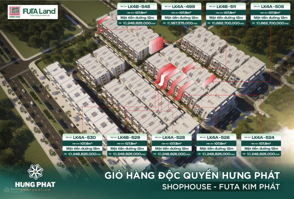 Bán shophouse futa kim phát, 9,7 tỷ, 100m2, view đẹp, ngay trung tâm đà nẵng, mua giá gốc