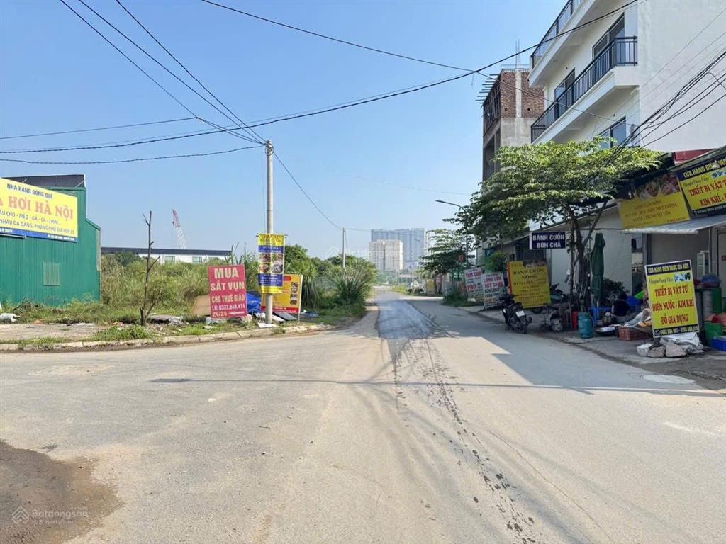 Bán đất đấu giá trũng lai xá, kim chung, hoài đức, 13,8 tỷ, 75m2