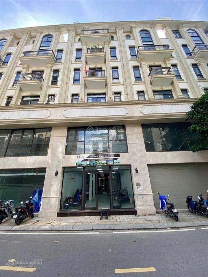 Cho thuê nhà liền kề him lam vạn phúc, hà đông 97m2, 6 tầng, mt 6m, thông sàn thang máy, giá 60tr