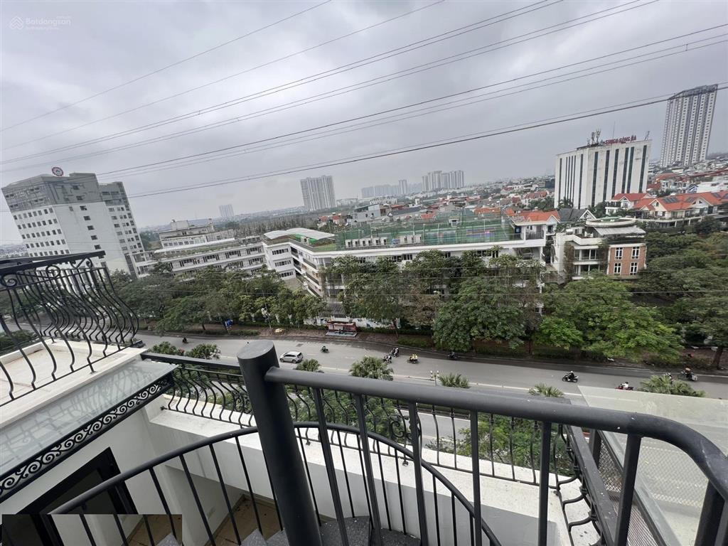 Cho thuê nhà liền kề him lam vạn phúc, hà đông 97m2, 6 tầng, mt 6m, thông sàn thang máy, giá 60tr