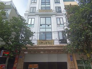 Cho thuê toà nhà mặt phố hà trì, hà đông 220m, 9 tầng, mt 12m, thông sàn, pccc, thang máy,giá 145tr