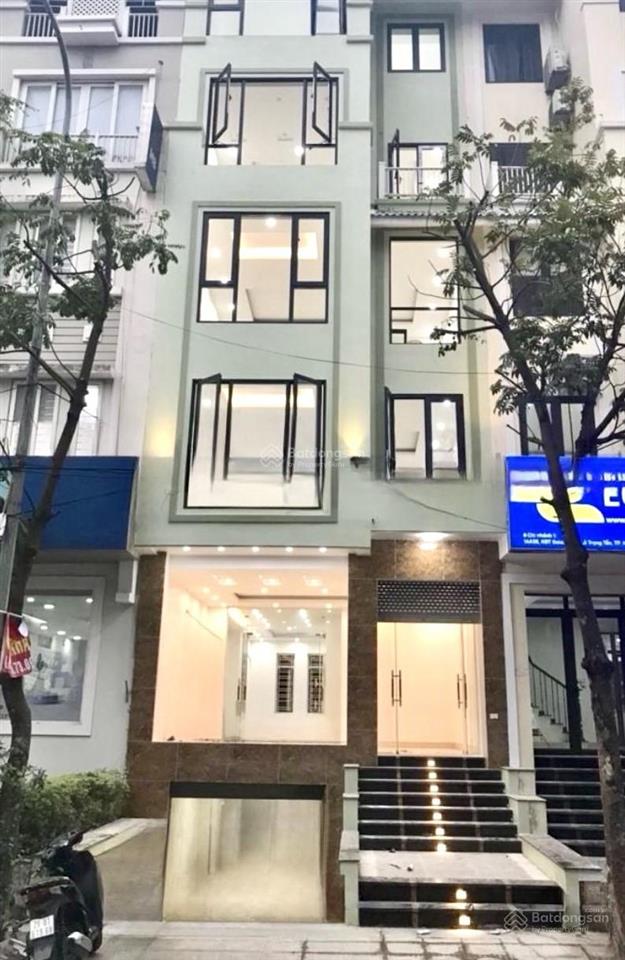 Cho thuê nhà mặt phố lê trọng tấn, khu a geleximco 120m2, 6 tầng 1 hầm, mt 6m, thang máy, giá 55tr