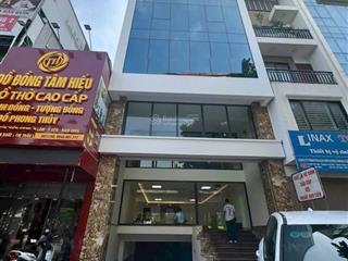 Cho thuê toà nhà mp châu long, ba đình 180m2, 9 tầng 1 hầm, thông sàn, thang máy, pccc, giá 260tr