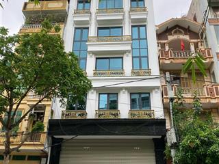 Cho thuê nhà trương định, hoàng mai. dt 80m², 7 tầng 1 hầm, mt 9m, thông sàn, thang máy, giá 68tr