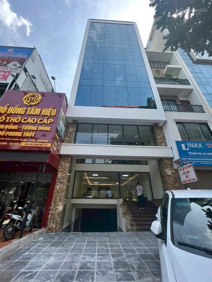 Siêu phẩm cho thuê hót nhất khu vực văn khê, hà đông. dt 110m2, 7 tầng 1 hầm, thông sàn, thang máy