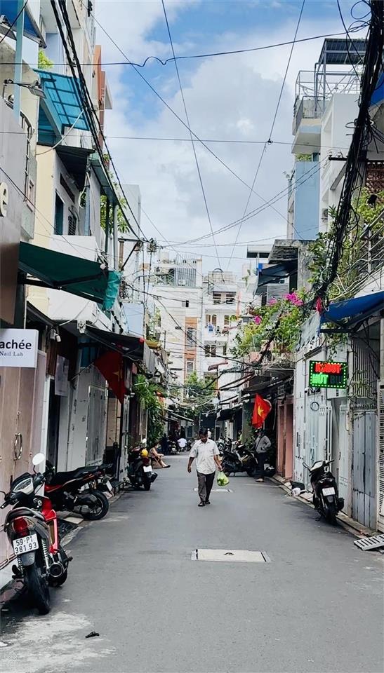 Bán nhà hẻm 281 lê văn sỹ, phường 1, tân bình (nay phường tân sơn hòa) (3x18) nh 5m  80tr/m2