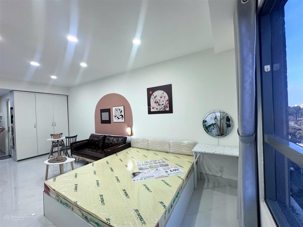 Cho thuê studio đầy đủ nội thất đẹp ngay cv gia định  garden gate