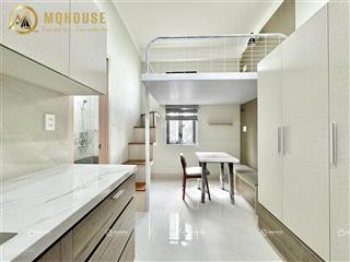 Cho thuê căn hộ có gác, nhà mới 100%, tiện nghi, an ninh ngay gần vx lê đại hành