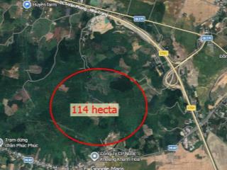 Bán quỹ đất 114ha tại diên thọ, diên khánh khánh hoà. ô tô vào tận nơi.