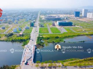 Bán lô góc 133.4m2 view kênh phân khu v6 fpt, vị trí đầu tư rất tiềm năng  bđs rồng đỏ chuyên fpt