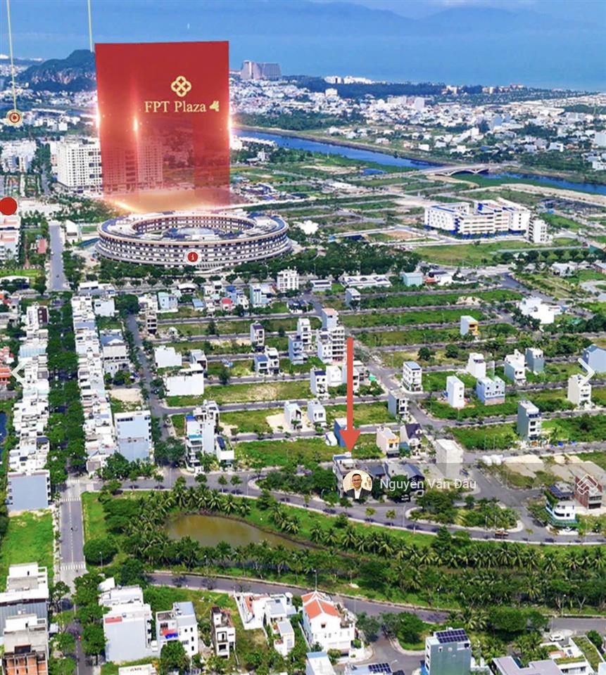 Bán đất v5 fpt đà nẵng gần kênh sinh thái, trục thông shophouse. vị trí đẹp giá rất tốt