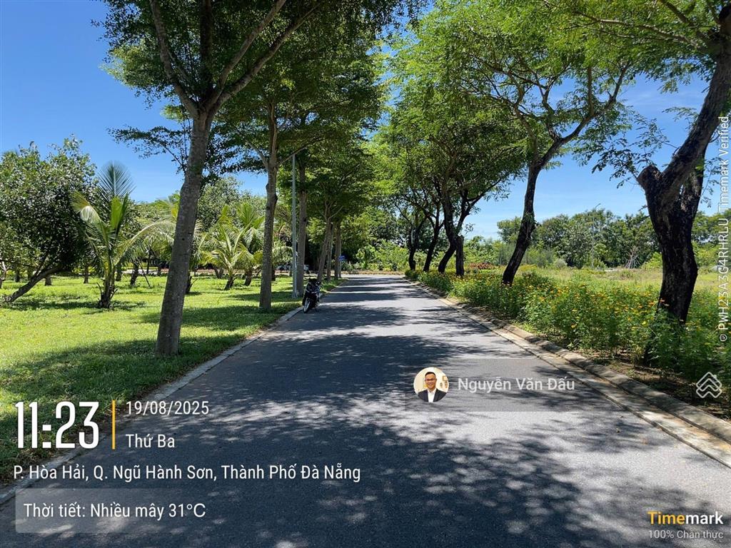 Đất biệt thự fpt 700m2 3 mặt thoáng, view sông cổ cò, nhìn sang sân golf brg. vị trí đắc địa