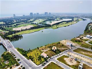 Cho thuê lâu dài lô đất 2 mặt tiền 400m2 biệt thự fpt view sông cổ cò. vị trí rất đẹp