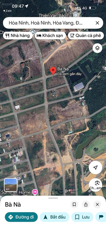 Chính chủ bán đất hòa ninh  hòa vang, dt 504m2, gần bà nà hills, tiềm năng tăng giá
