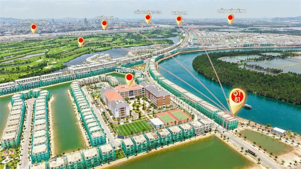 Bán bt 90m2 tại vinhomes royal island, 10,8 tỷ, 4 tầng, hướng đn, mặt tiền 5m