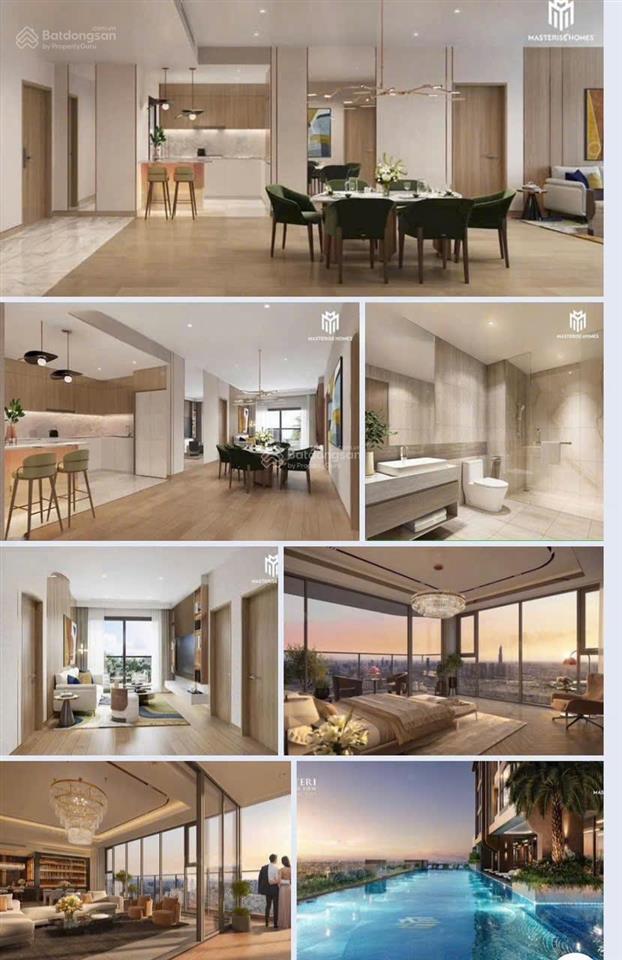 Kẹt tiền bán gấp căn hộ 3 phòng ngủ diện tích 113,5m² masteri grand view the global city quận 2