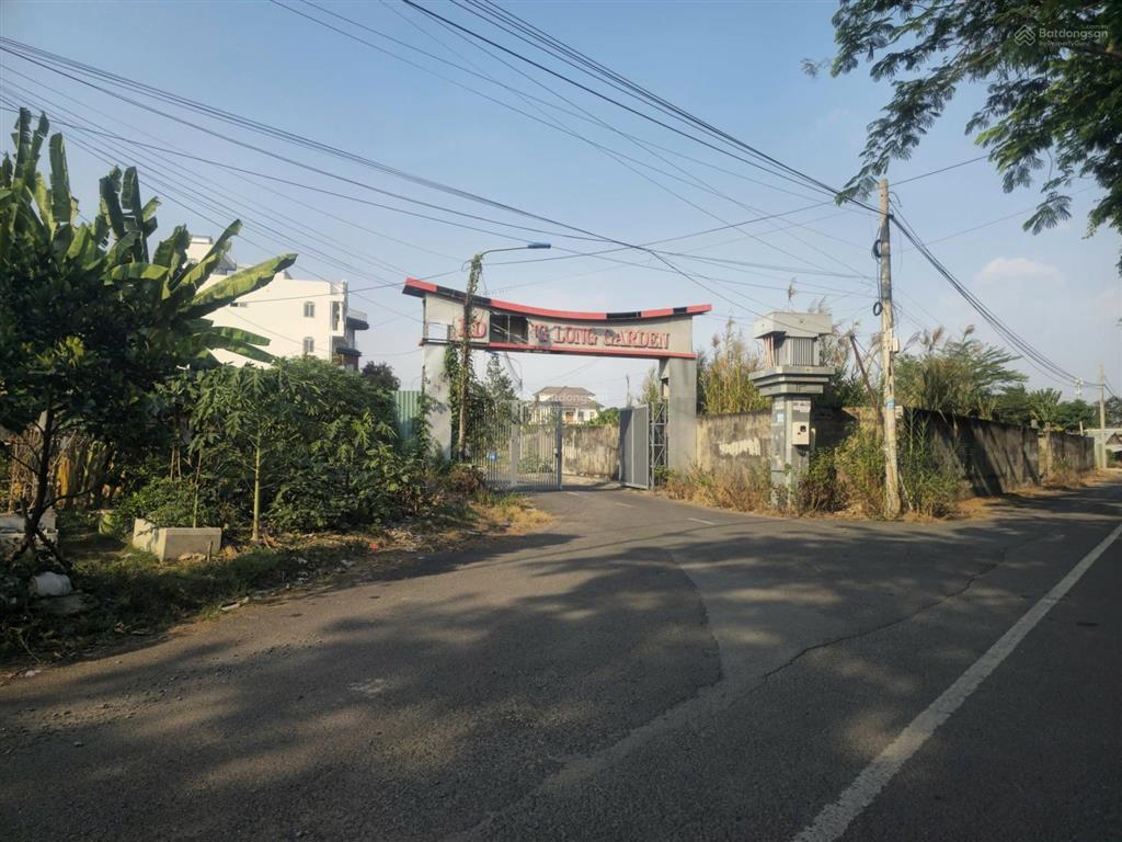 Kẹt tiền bán gấp lô đất góc 2 mặt tiền phước long, quận 9, kế bên khu đô thị đông tăng long
