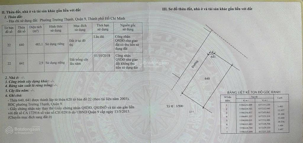 Kẹt tiền bán gấp lô đất góc 2 mặt tiền phước long, quận 9, kế bên khu đô thị đông tăng long