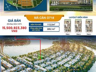 Chuyển nhượng căn liền kề charmora city  townhouse transfer charmora city d718