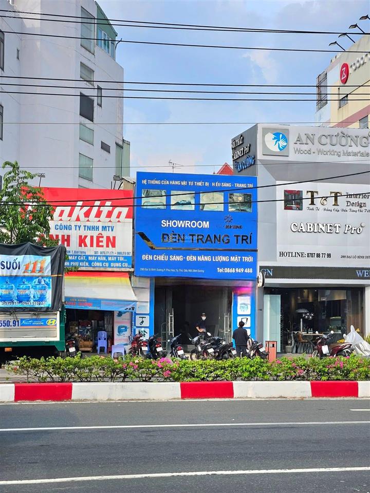 Cho thuê mặt bằng đại lộ bình dương, phú hoà, thủ dầu một
 vị trí phố ngân hàng, kinh doanh