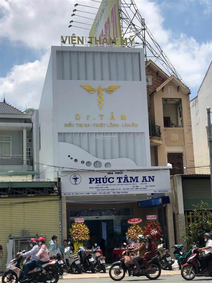 Mb cmt8  hiệp thành  thủ dầu một. diện tích 5.5 x 30m