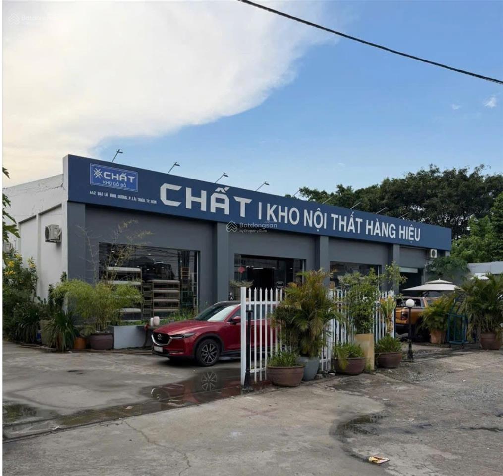 Cho thuê mặt bằng showroom 2400m² đại lộ bình dương, lái thiêu, thuận an