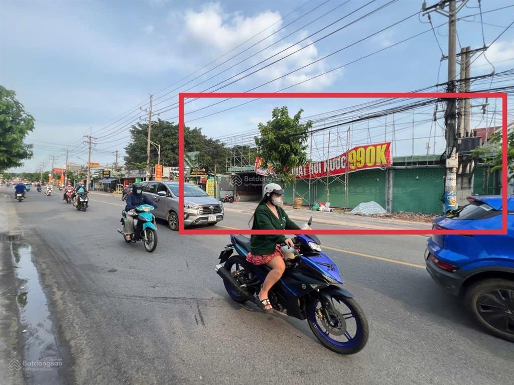 Cho thuê mặt bằng (kho) gần vòng xoay an phú  thuận an  bình dương  vị trí mặt tiền trục chính.