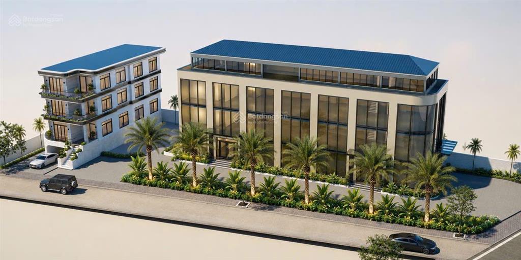Cho thuê tổ hợp văn phòng showroom nhà khách mặt tiền đt747 khánh bình, tân uyên
