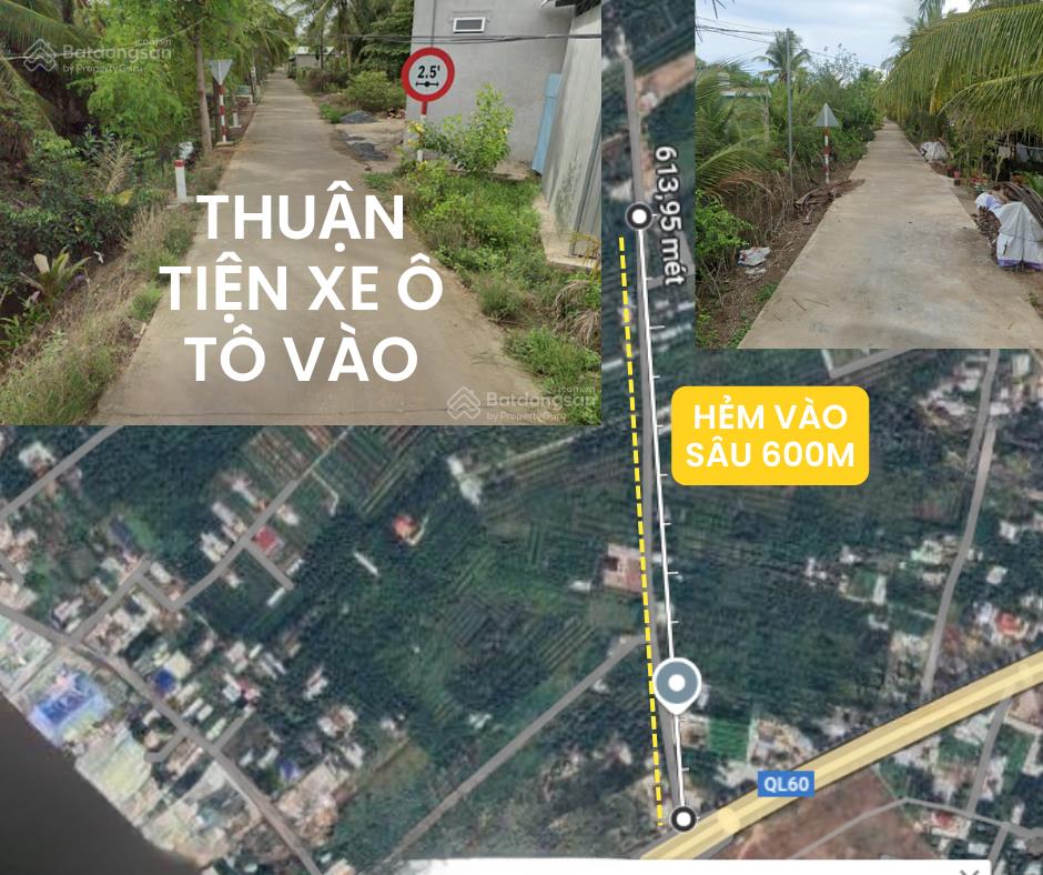 Nhà đẹp gần cầu hàm luông  an cư & sinh lời