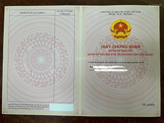 Bán đất nền khu tái định cư đất lành