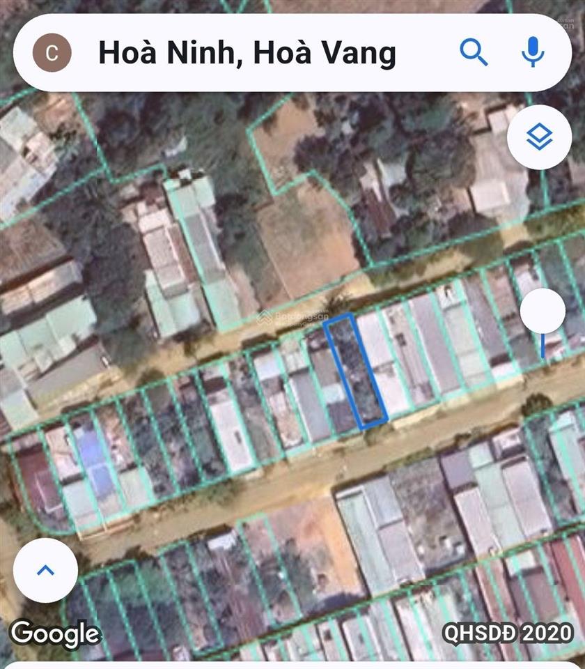 Bán đất đẹp tái định cư hòa ninh 1xã hòa ninhhòa vangđà nẵng. dt. 100m2. đường 5m5. giá 2,1 tỷ