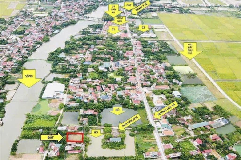 Bán đất tại xã an tiến, 999 triệu, 58m2, sổ đỏ đầy đủ, mặt tiền 4.25m