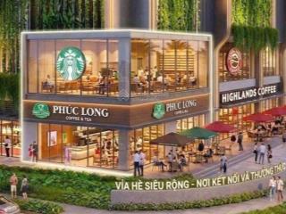 Mở bán shophouse khối đế 2 tầng mặt tiền đường liên phường khu the global city 300m2  0932 674 ***