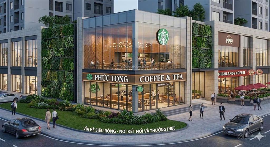 Mở bán shophouse khối đế 2 tầng mặt tiền đường liên phường khu the global city 300m2  0932 674 ***