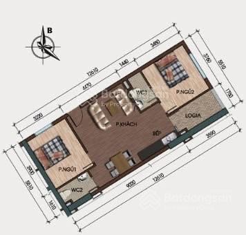Căn góc ~80m2 tim tường full nội thất rẻ nhất 6 toà ngoài kđt thanh hà giá chỉ 3tỷ6xx thu về