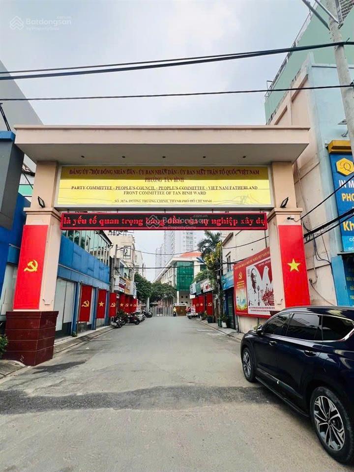 Bán nhà mặt tiền khu vip trường chinh,p.tân bình. q tân bình. 9,5x37,nỡ hậu 37m. giá 160 tỷ tl.