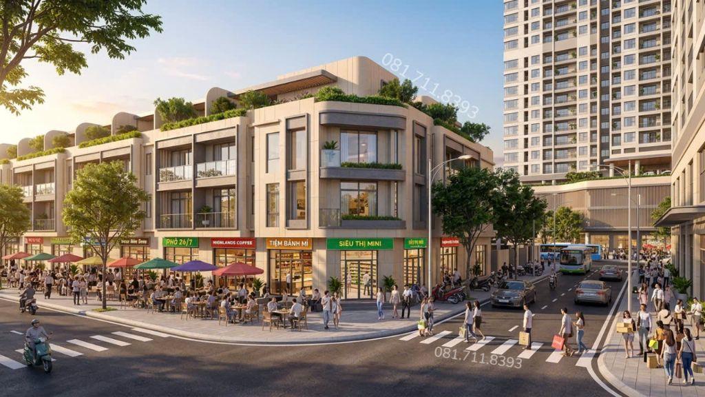 Bán nhà liền kề shophouse 80m2 * 4 tầng * 5m MT * đường 19m tại Quang Trung, Hà Đông - 19 Tỷ