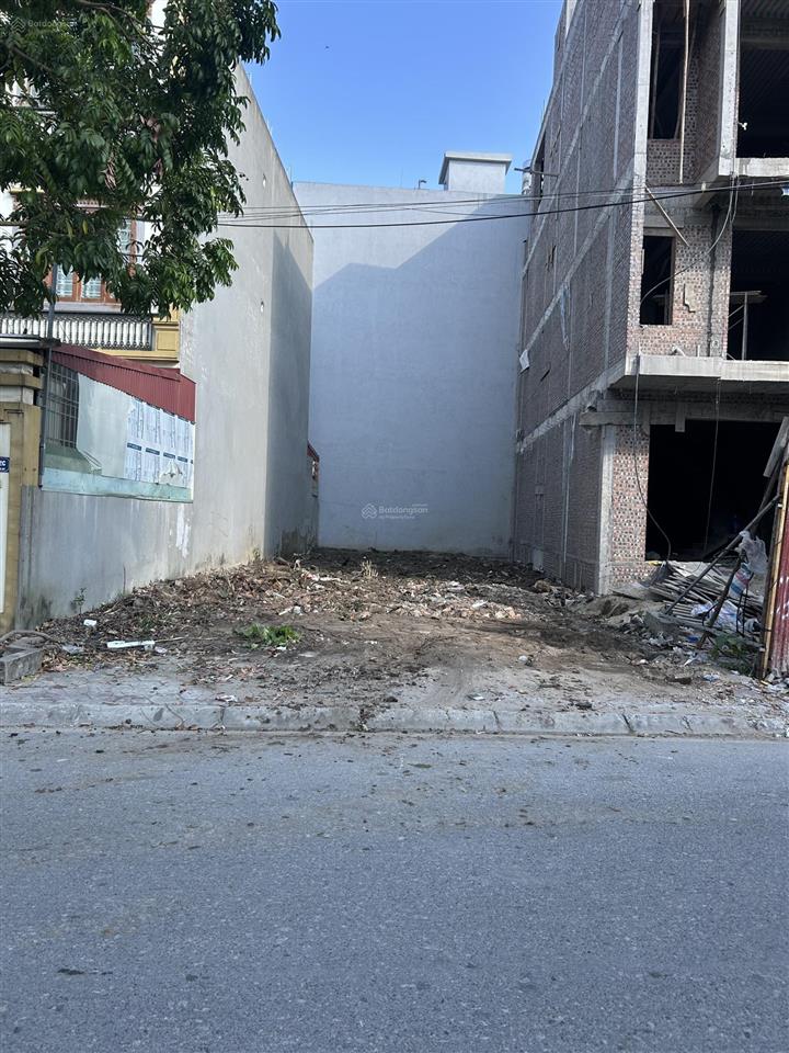 Bán đất mặt đường đông an, cát bi giá quá hấp dẫn. diện tích 162,8m². ngang 7,4m chia được hai lô
