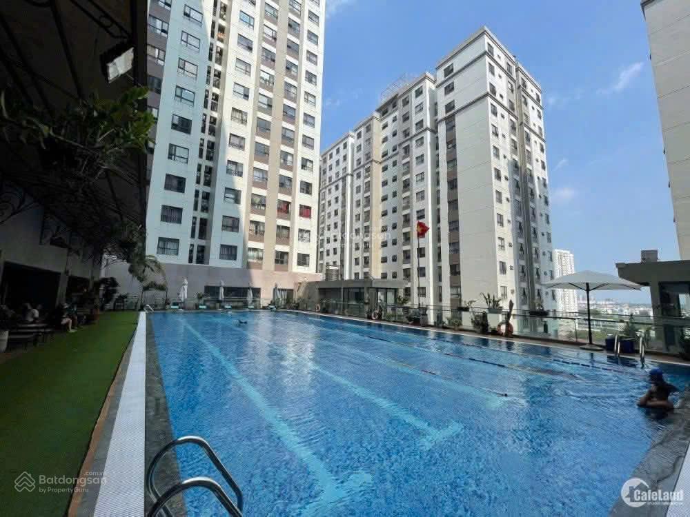 Cho thuê chung cư green river dt72m2 2pn 2wc giá 9,5tr có 2 máy lạnh, rèm tại quận 8, ở liền dc