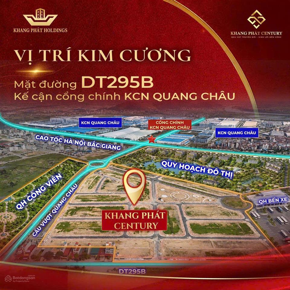 Chỉ với 70 tr/m2 bạn đã sở hữu liên kề tại tp bắc ninh giáp với khu cn quang châu