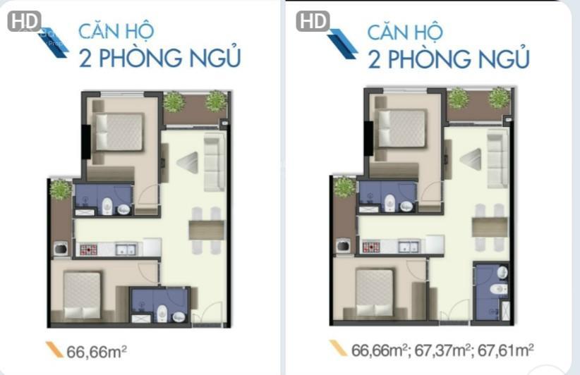 2pn 67m² q7 riverside đào trí  nội thất cơ bản  hướng nam view sông  4,150 tỷ (bao thuế phí)