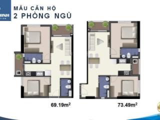 2pn 2wc 70m² q7 riverside đào trí  view sông hướng bắc  bao thuế phí  4,350 tỷ