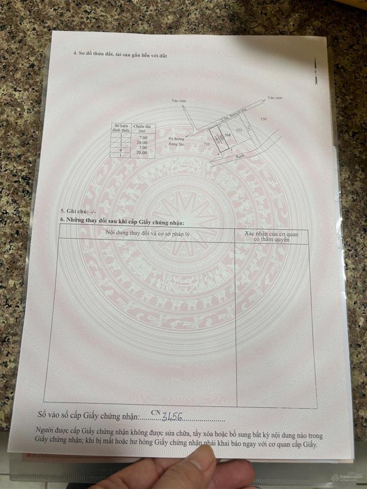 Bán đất nền dự án tại xã bình khánh, 17 triệu / m2, 140 m2, giá cực chất